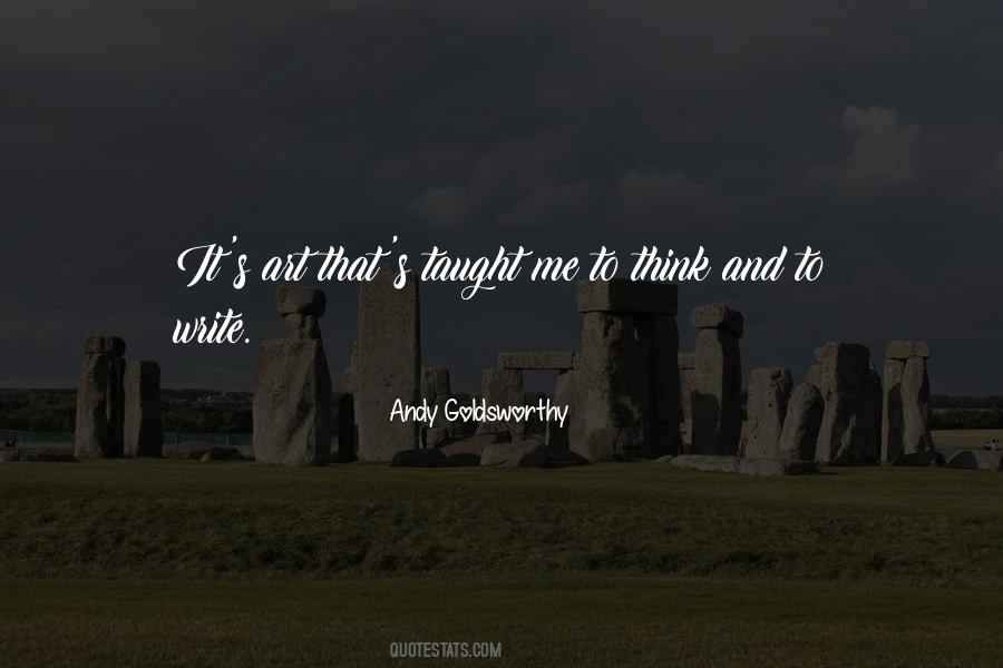 Goldsworthy Quotes #643256