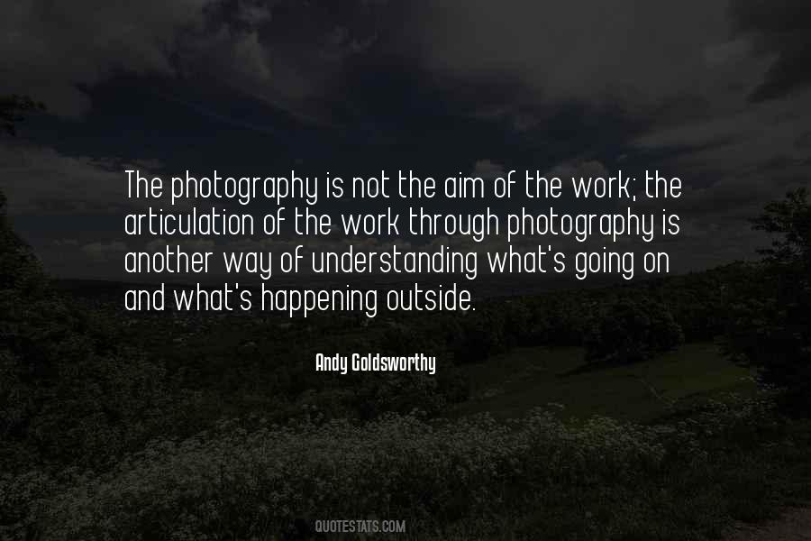 Goldsworthy Quotes #920454