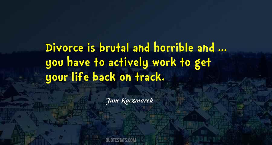 Quotes About Track And Life #311211
