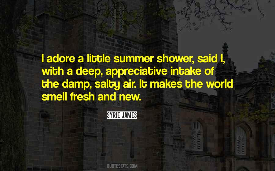 Summer Shower Quotes #1256979