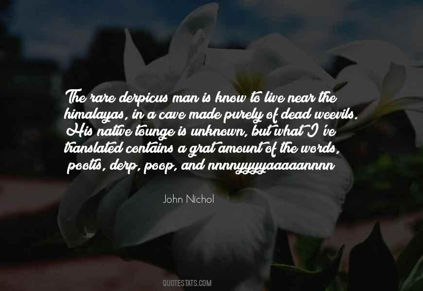 Rare Words Quotes #1530650