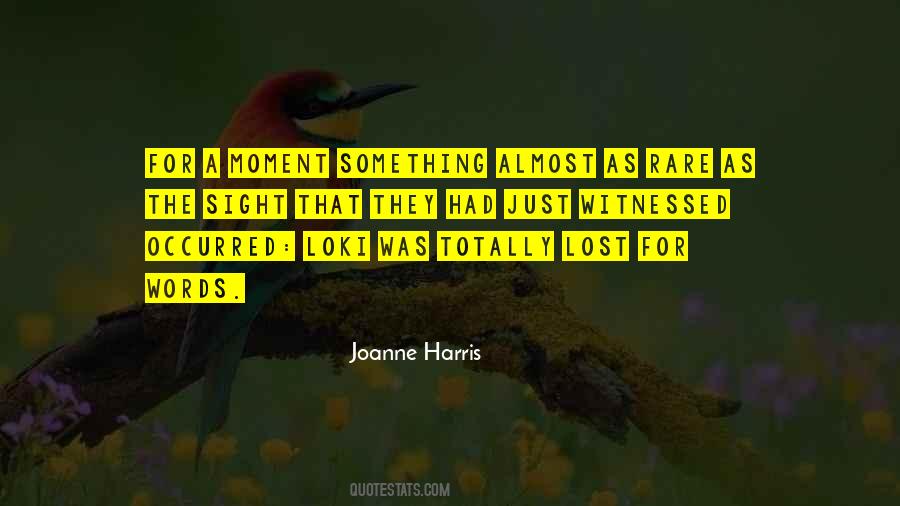 Rare Words Quotes #1537629