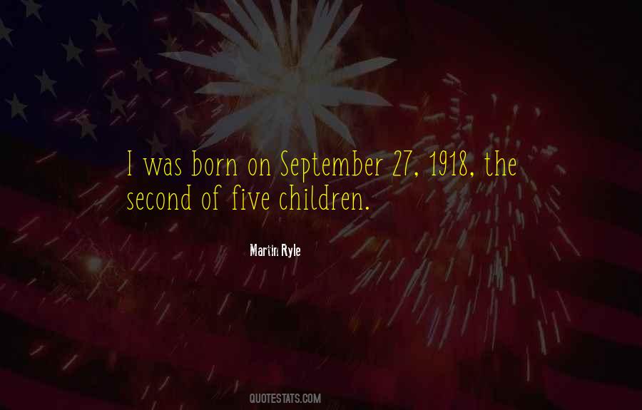 September 27 Quotes #365730