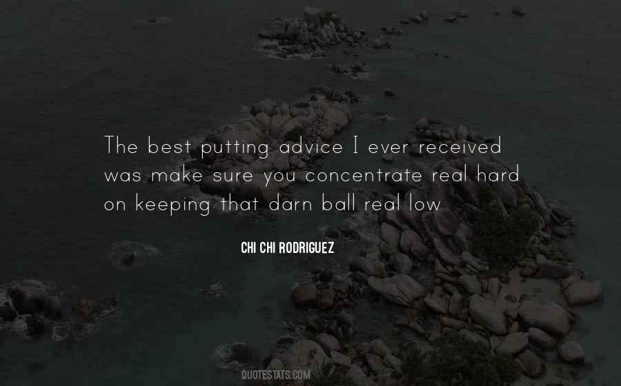 Golf Ball Quotes #375648