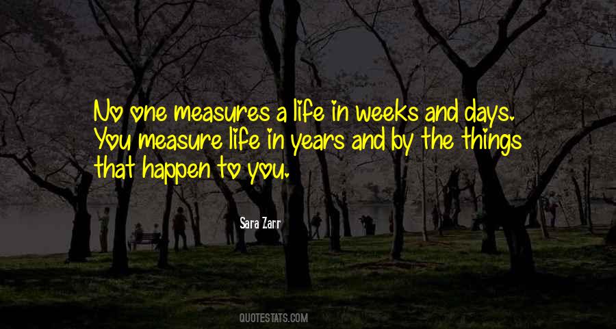 Life In Years Quotes #294848