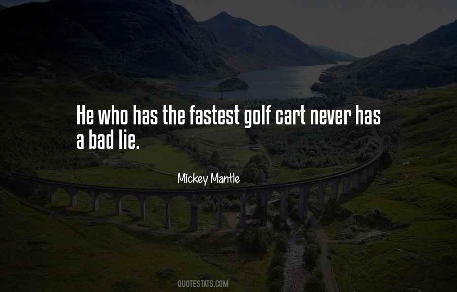 Golf Cart Quotes #713346