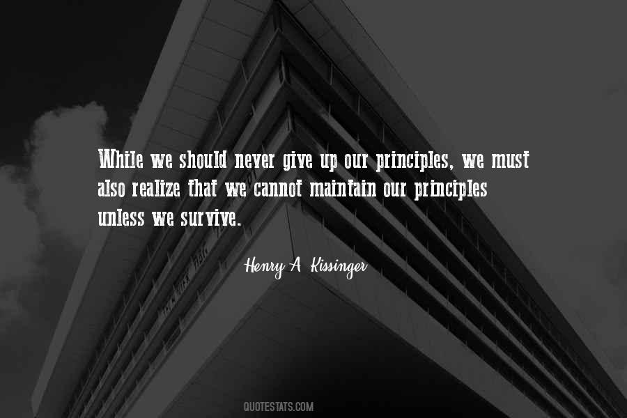 We Never Give Up Quotes #1120292