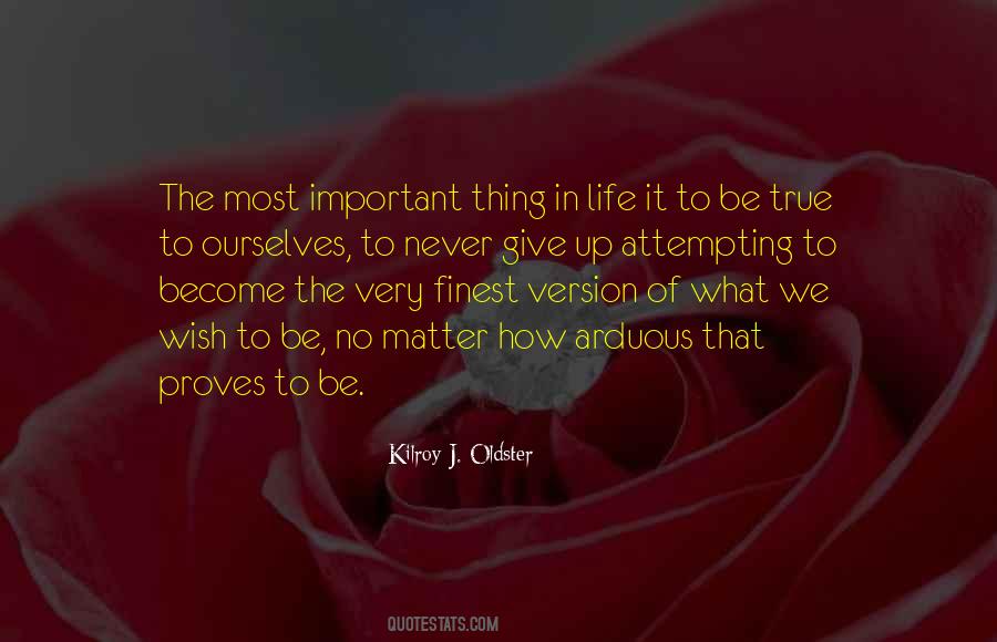 We Never Give Up Quotes #1133437