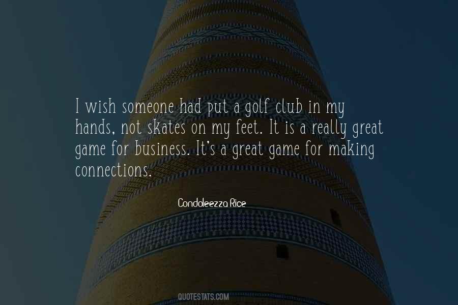 Golf Club Quotes #409856