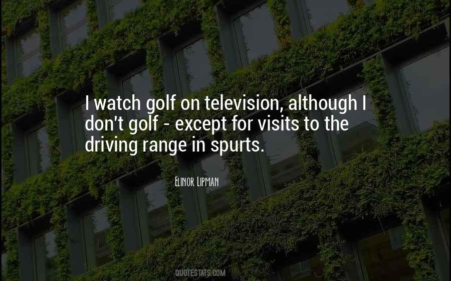 Golf Driving Range Quotes #402171