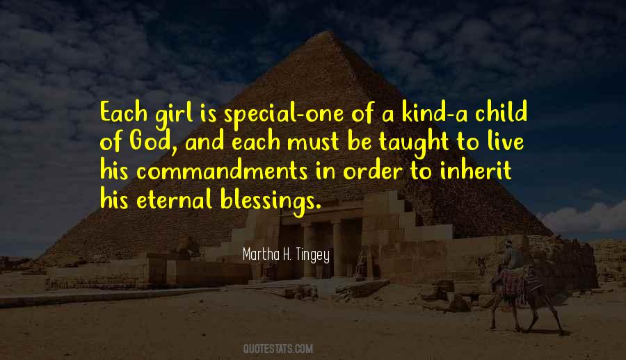 Special Blessings Quotes #1871695