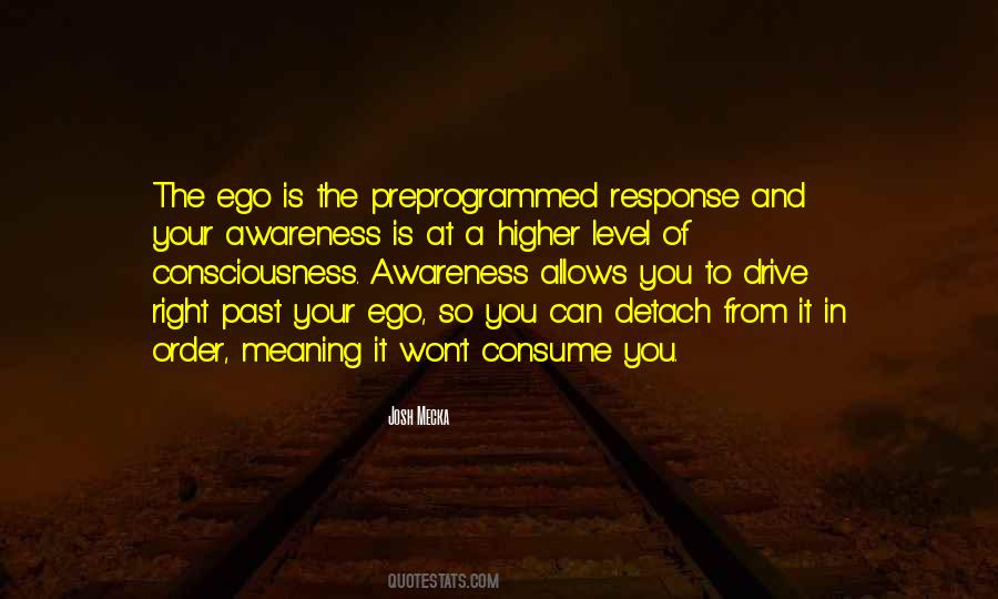Consciousness Awareness Quotes #1104302
