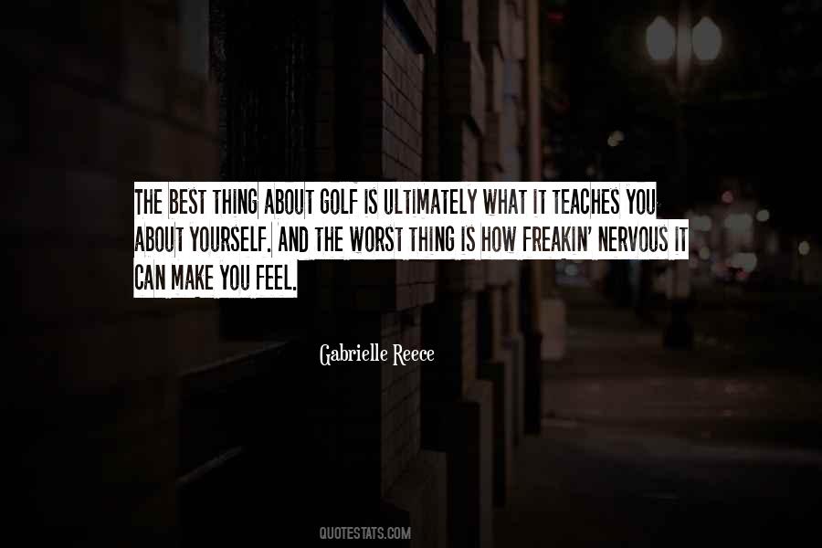 Golf Is Quotes #1652418