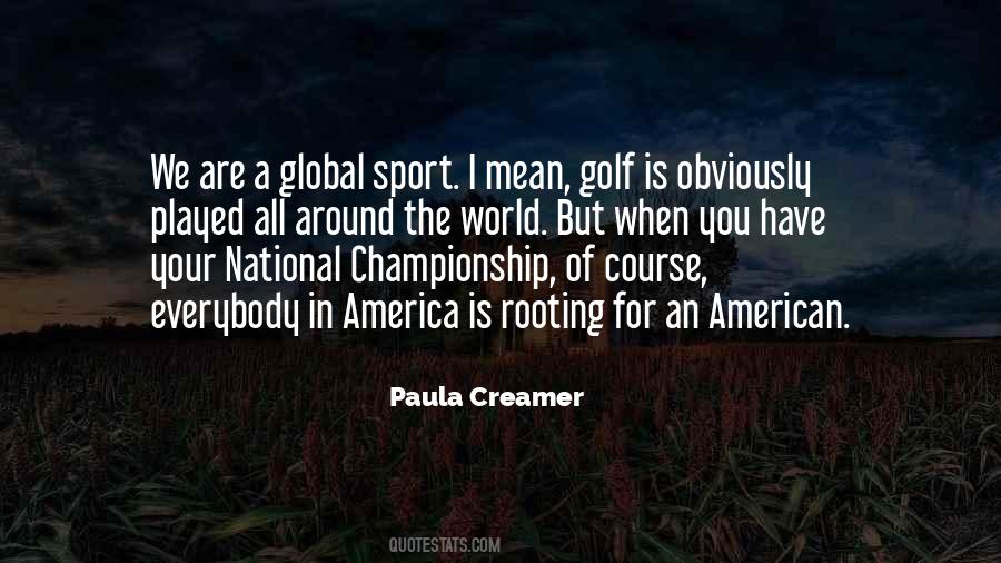 Golf Is Quotes #1797050