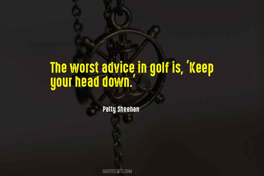 Golf Is Quotes #977735