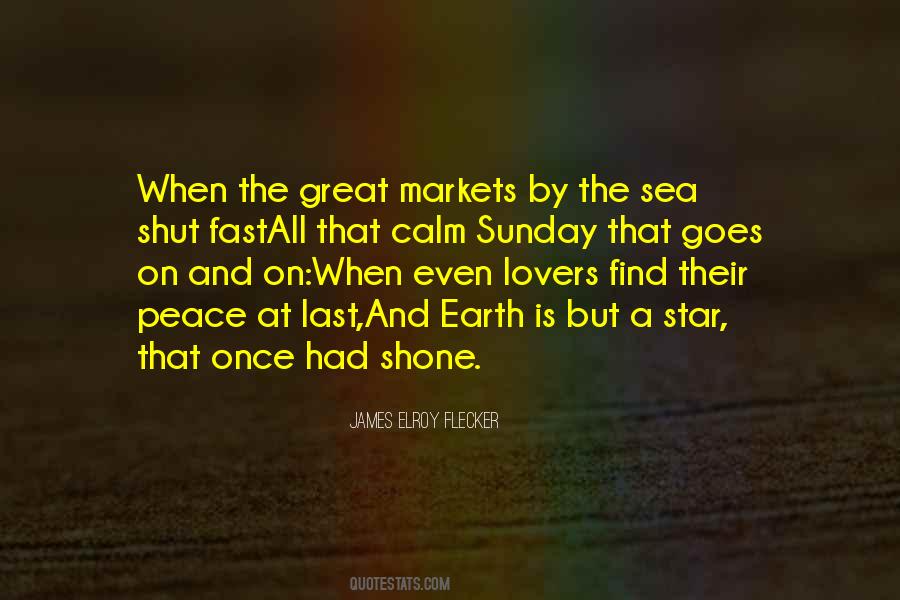 Sea Peace Quotes #1445049