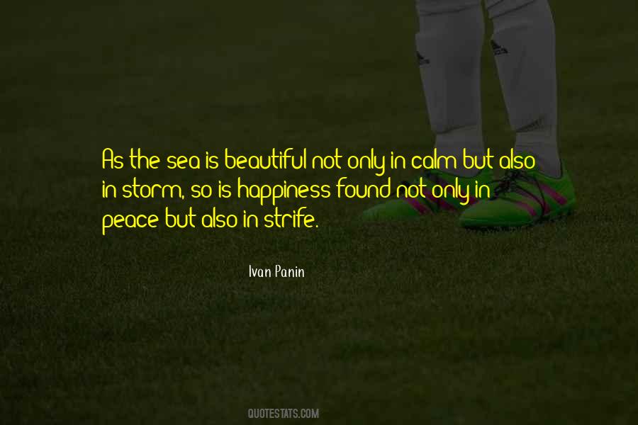 Sea Peace Quotes #1512191