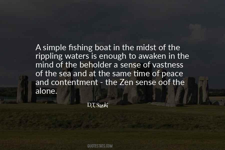 Sea Peace Quotes #1635154