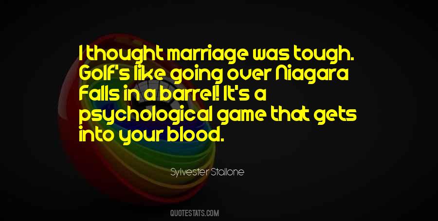 Golf Like Marriage Quotes #1108930