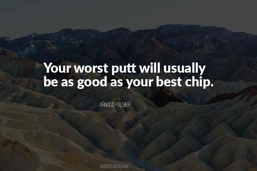 Golf Putt Quotes #1593116