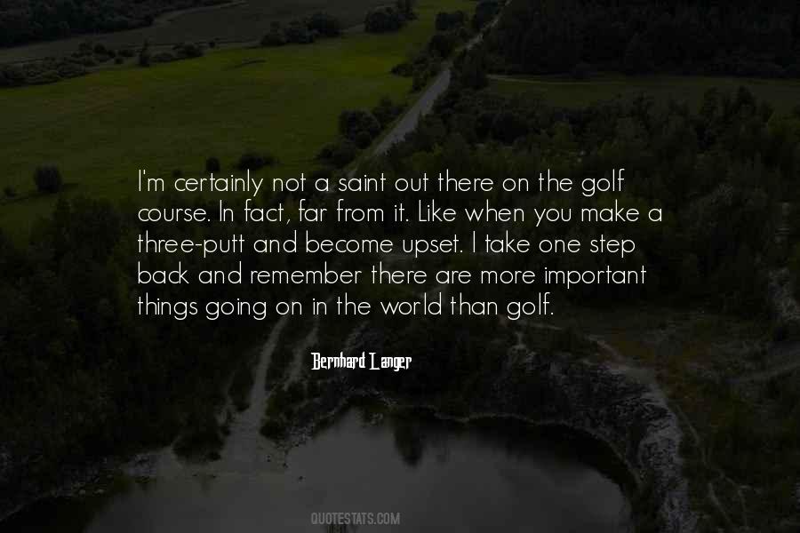 Golf Putt Quotes #290226