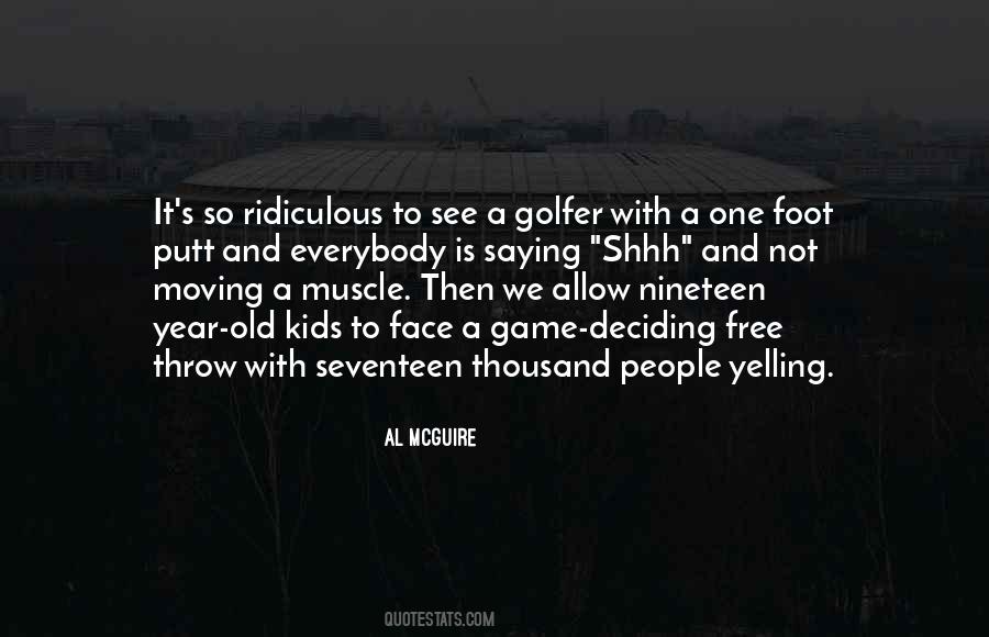 Golf Putt Quotes #918858