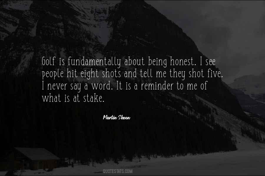 Golf Shot Quotes #1099268