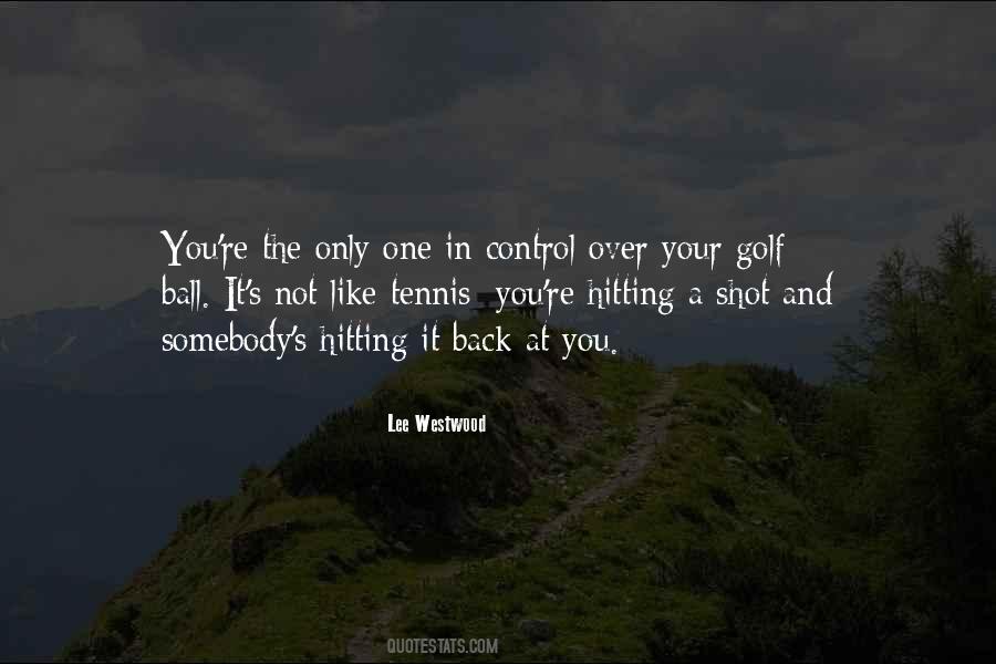 Golf Shot Quotes #1669148