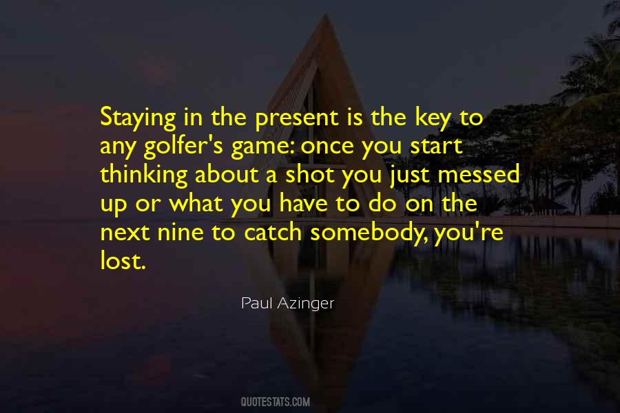 Golf Shot Quotes #1755483