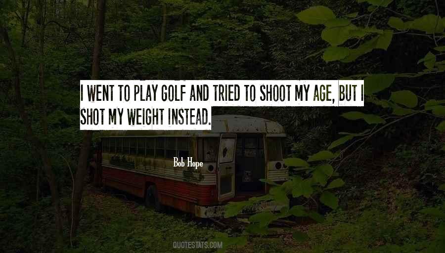 Golf Shot Quotes #213858