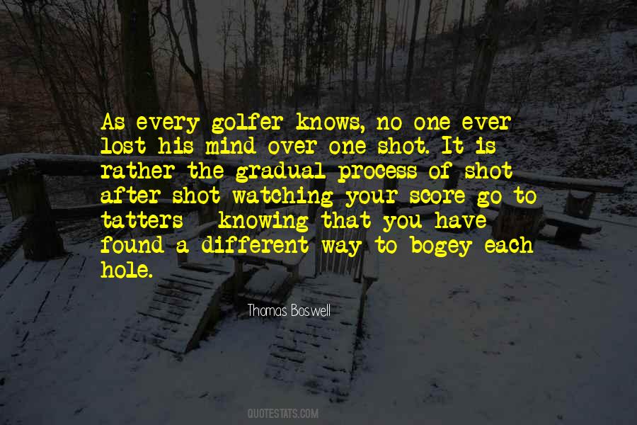 Golf Shot Quotes #456935