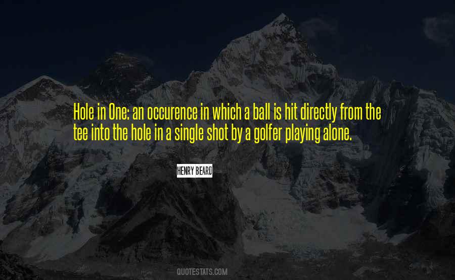 Golf Shot Quotes #591119