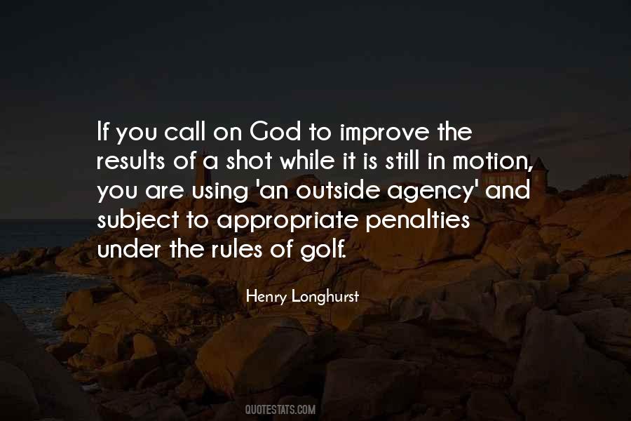 Golf Shot Quotes #918794