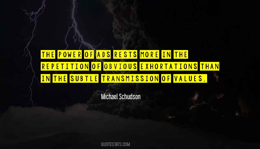 The Power Of Repetition Quotes #402616