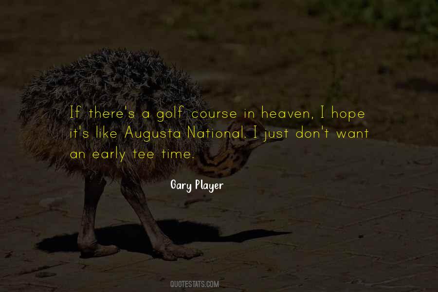 Golf Tee Off Quotes #1385511