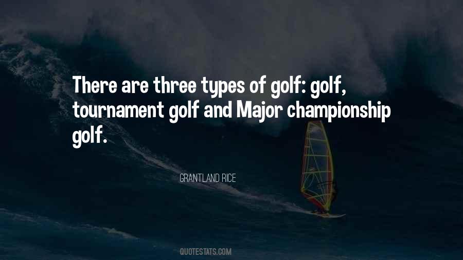 Golf Tournament Quotes #568551