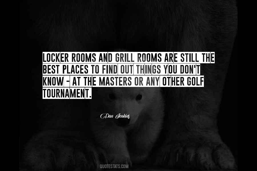 Golf Tournament Quotes #675753