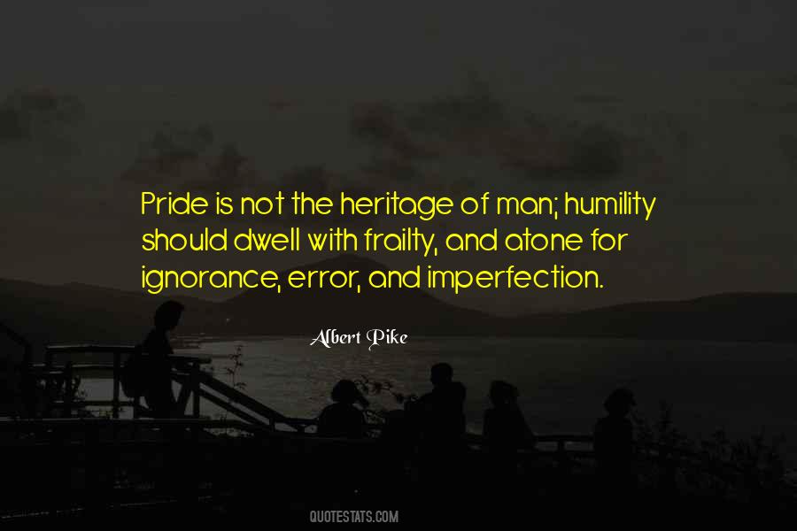 Humility Pride Quotes #1556776