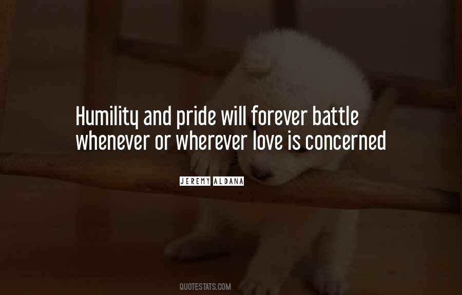 Humility Pride Quotes #1568327