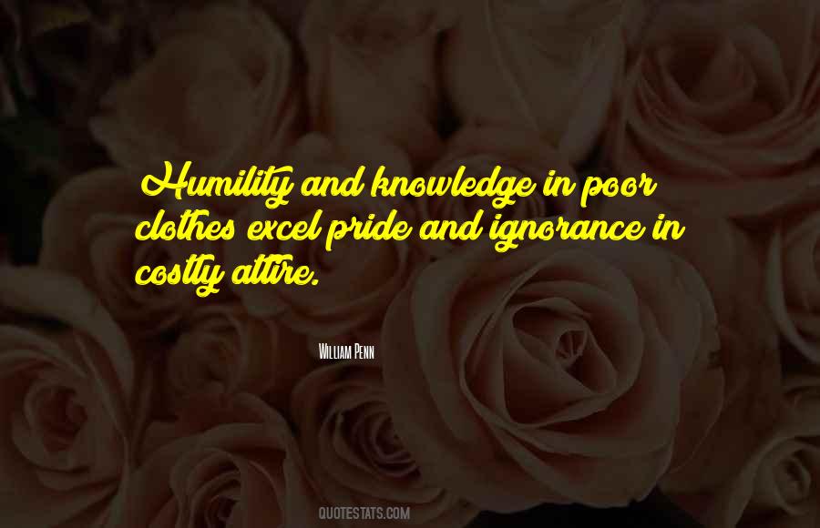 Humility Pride Quotes #270976
