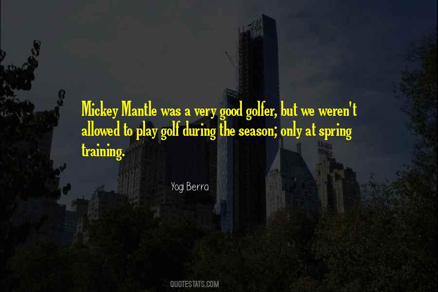 Golfer Quotes #219925