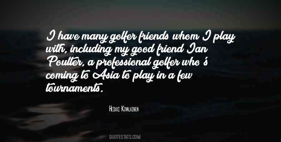 Golfer Quotes #36956