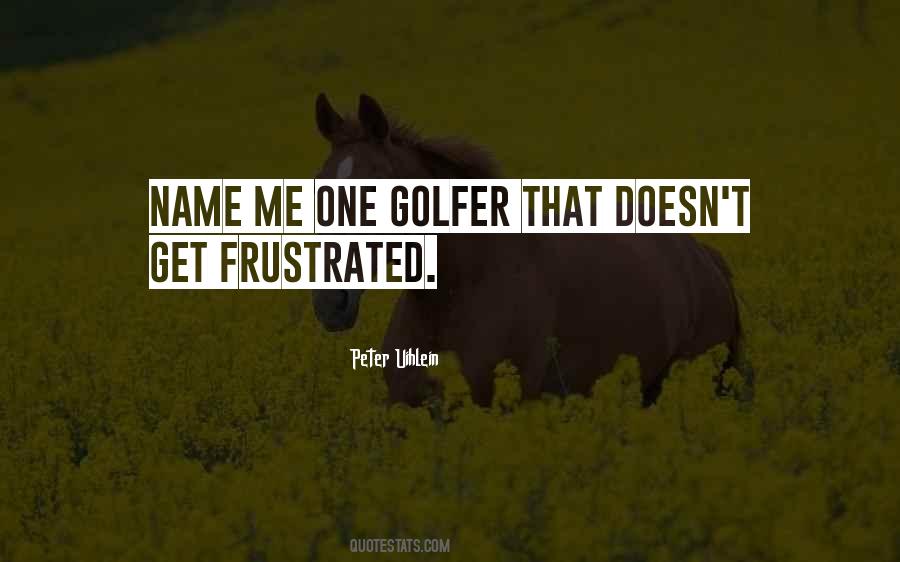 Golfer Quotes #587218