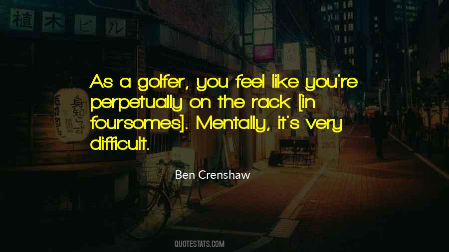 Golfer Quotes #971929