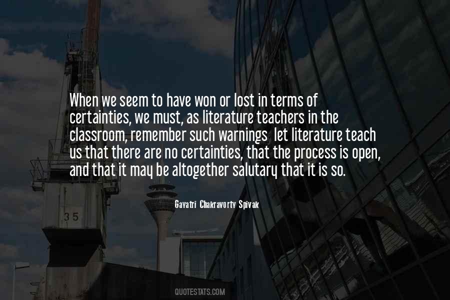 We Are Teachers Quotes #1527356