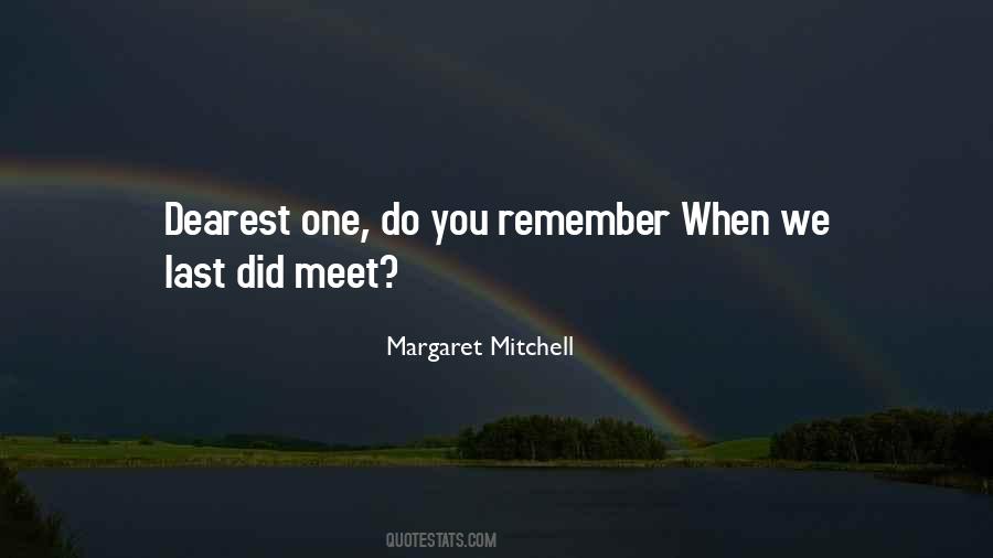 My Dearest One Quotes #45994