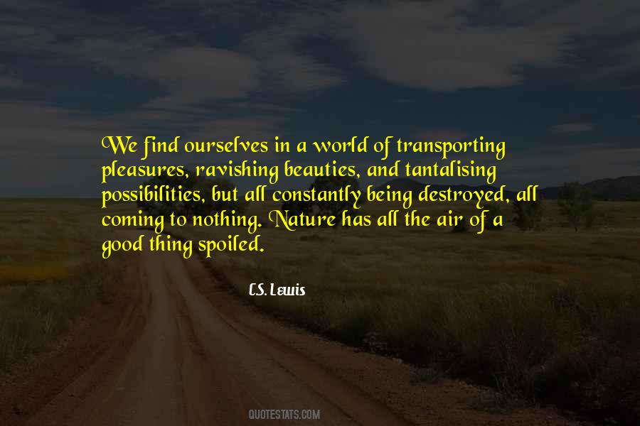 Nature Air Quotes #690497