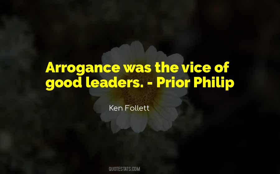 Good Arrogance Quotes #1028075