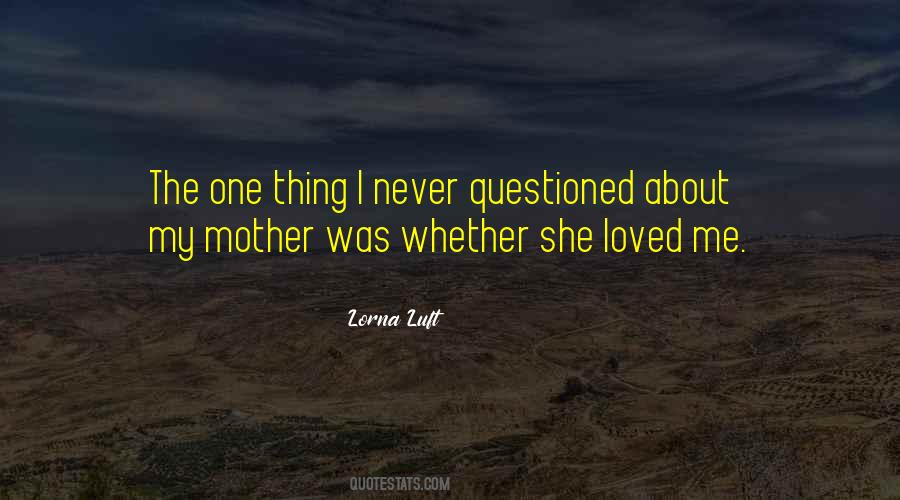 One Mother Quotes #344411