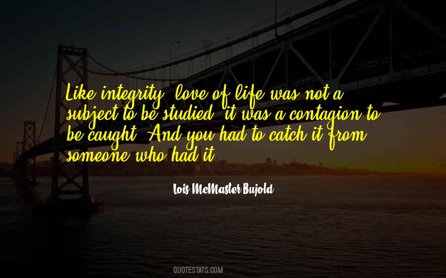 Integrity Love Quotes #1006433